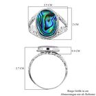 Royal Bali Kollektion - Abalone Muschel Ring, 925 Silber, ca. 0,01 ct. image number 5