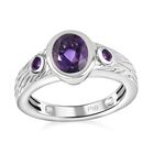 Afrikanischer Amethyst-Ring - 1,29 ct. image number 3