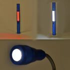 Multifunktionale LED-Taschenlampe mit Magnetkopf, 4 Lichtmodi, flexibler Schaft und Haken, Blau image number 7