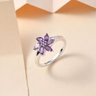 Afrikanischer Amethyst-Ring - 0,89 ct. image number 1