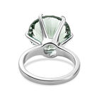 Prasiolith-Ring, 925 Silber platiniert  ca. 5,56 ct image number 5