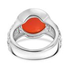 Orange Onyx Ring - 6,93 ct. image number 5