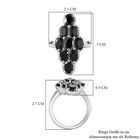 Schwarzer Spinell-Ring - 5,09 ct. image number 6