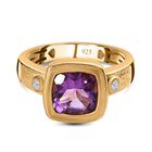 AA Mashamba Amethyst und Zirkon Ring - 2,12 ct. image number 0