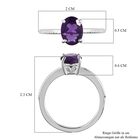 Afrikanischer Amethyst-Ring - 1,10 ct. image number 6