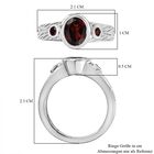 Roter Granat-Ring - 1,59 ct. image number 6