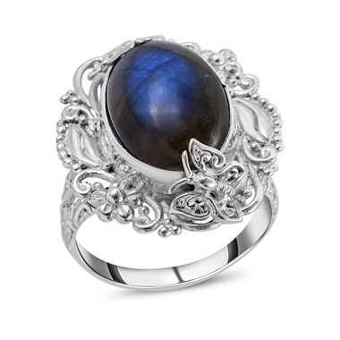 Royal Bali Kollektion - Labradorit Cocktail Ring - 12,30 ct.