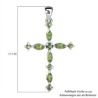 Peridot Anhänger 925 Silber rhodiniert ca. 1.75 ct image number 4