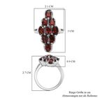 Roter Granat-Ring - 5,13 ct. image number 6