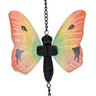 Windrad - Schmetterling aus Glas, Größe 15x15x65, Mehrfarbig image number 2