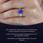 RHAPSODY AAAA Tansanit Ring in 950 Platin - 4,40 ct. image number 2