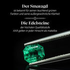 AAA Smaragd und Diamant Anhänger - 1,10 ct. image number 3