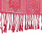 100% Viskose Paisley-Schal, Rot image number 2