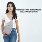 Stepp-Slingtasche mit RFID-Schutz, Grau image number 1