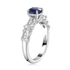 Masoala Saphir und Zirkon Ring - 1,46 ct. image number 4