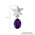 Afrikanische Amethyst-Ohrringe - 1,39 ct. image number 5