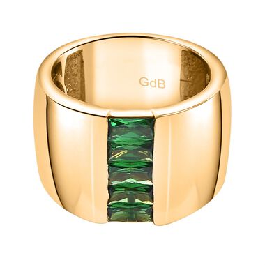 Grüner Zirkonia-Ring - 1,66 ct.