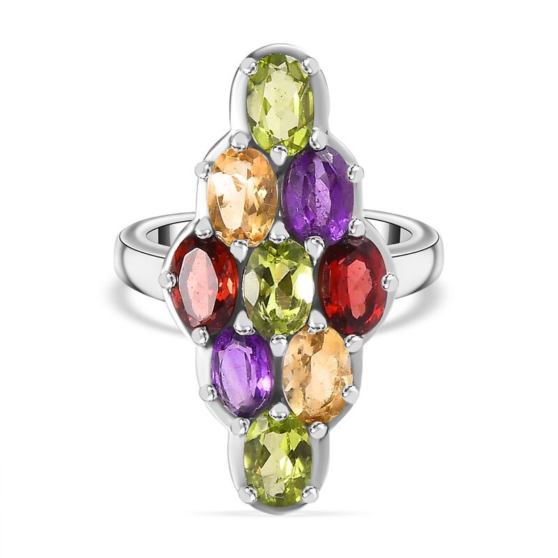 Multi-Edelstein-Ring - 4,42 ct. image number 0