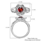 Roter Granat-Ring - 0,68 ct. image number 6