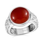 Orange Onyx Ring - 6,93 ct. image number 3