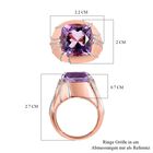 Rose De France Amethyst Ring - 7,03 ct. image number 6