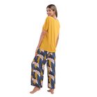 LA MAREY Loungewear Oberteil und Hose, XXL, gelb image number 1