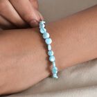 Larimar Armband, 19 cm - 25 ct. image number 2