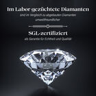 SGL zertifizierte VS EF Labor Diamant Ohrstecker in 585 Gold - 2 ct. image number 3