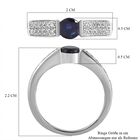 Masoala Saphir und Zirkon-Ring - 1,24 ct. image number 6