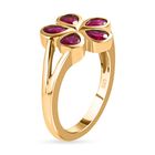 Afrikanischer Rubin floraler Ring - 1,99 ct. image number 4