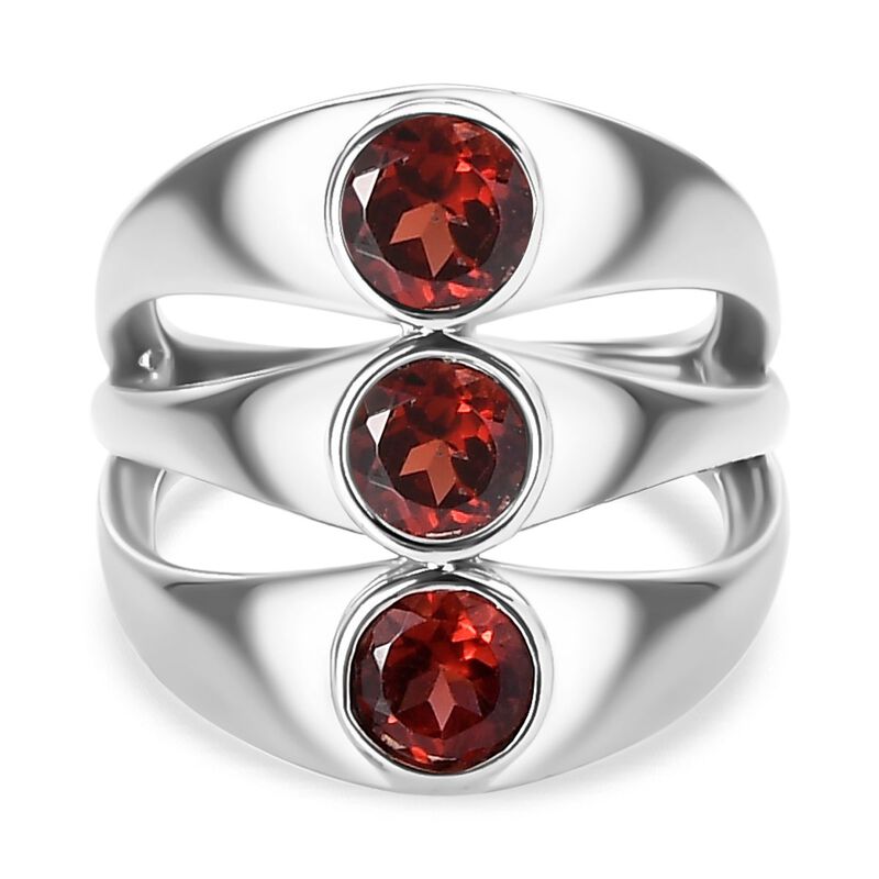 Roter Granat-Ring - 1,83 ct. image number 0