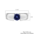 LUSTRO STELLA blauer Zirkonia-Ring -  1,53 ct. image number 5