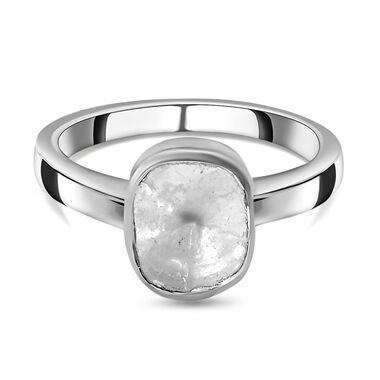 Handgearbeiteter, natürlicher Polki Diamant-Ring - 0,50 ct.