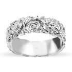 Royal Bali Kollektion - Silber Bandring image number 3