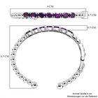 Afrikanischer Amethyst-Armreif, 19 cm - 5,52 ct. image number 5