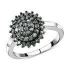 Alexandrit-Ring, 925 Silber platiniert  ca. 0,81 ct image number 3