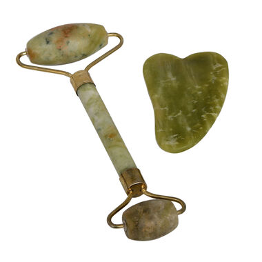 Jade Gua Sha Massage Set