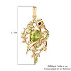 Peridot Anhänger - 1,27 ct. image number 5