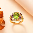 Multi-Edelstein-Ring - 3,85 ct. image number 1