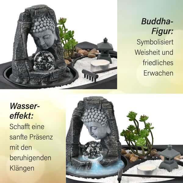 DIY Wasserbrunnen mit Buddha image number 1