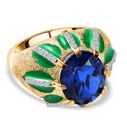 GP Italian Garden Kollektion - Ceylonfarbener Quarz, Zirkon und blauer Saphir-Ring - 5,30 ct. image number 0