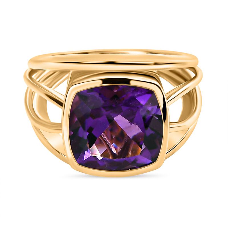 Afrikanischer Amethyst-Ring - 4,90 ct. image number 0