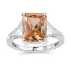 Champagner Zirkonia Ring image number 3