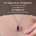 Afrikanischer Rubin und Diamant-Anhänger - 3,81 ct. image number 2