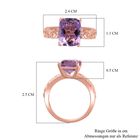 AA Rose De France Amethyst Ring - 4,18 ct. image number 6