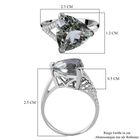 Prasiolith und Zirkon Ring - 5,30 ct. image number 4