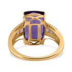 AA Lusaka Amethyst und Zirkon Ring - 7,24 ct. image number 3