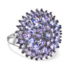 Tansanit Cluster Ring - 5,16 ct. image number 0