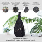 Brusttasche, RFID Schutz, schwarz image number 2