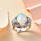 AA Natürlicher, äthiopischer Welo Opal Ring - 4,18 ct. image number 1